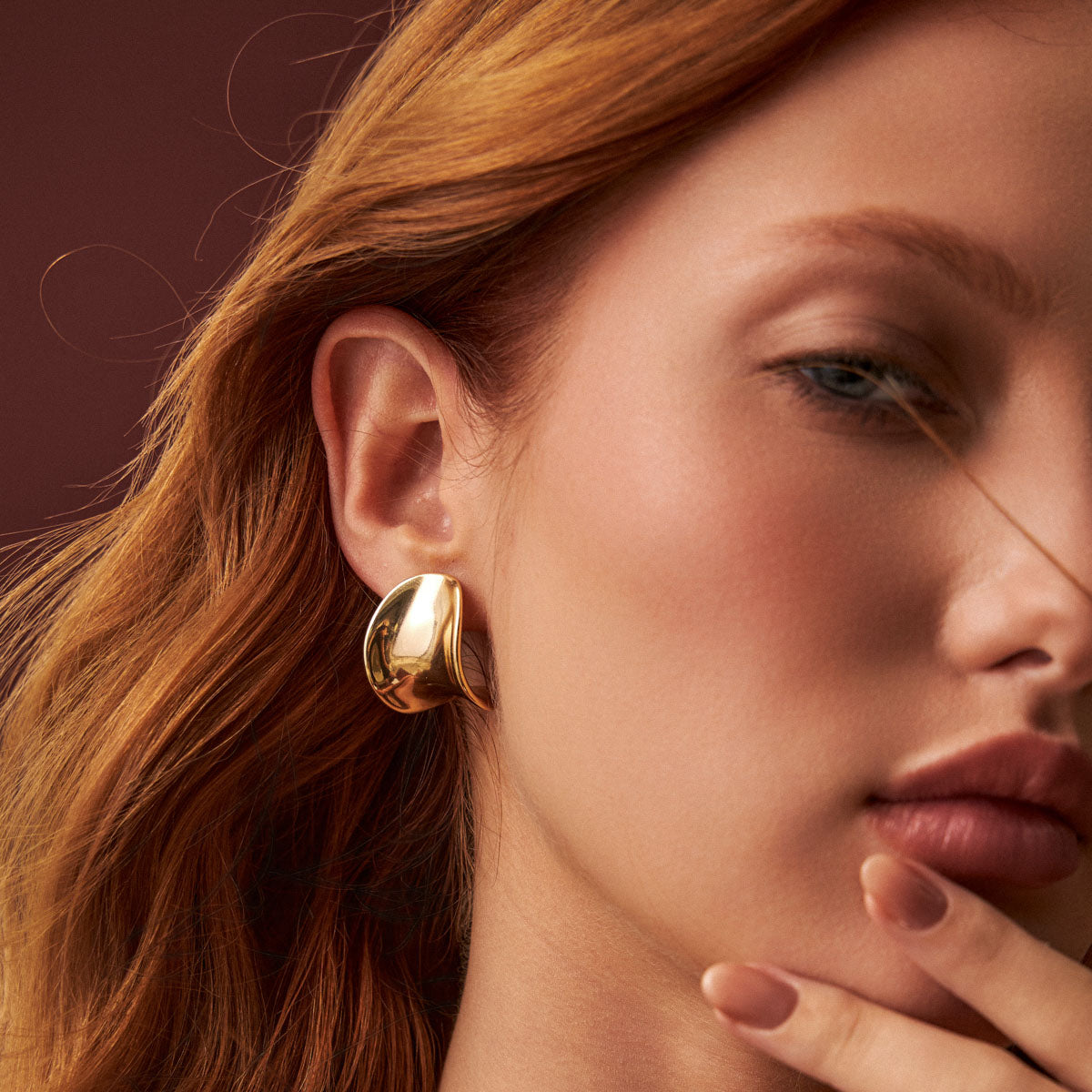 AROS GRETA BAÑO EN ORO