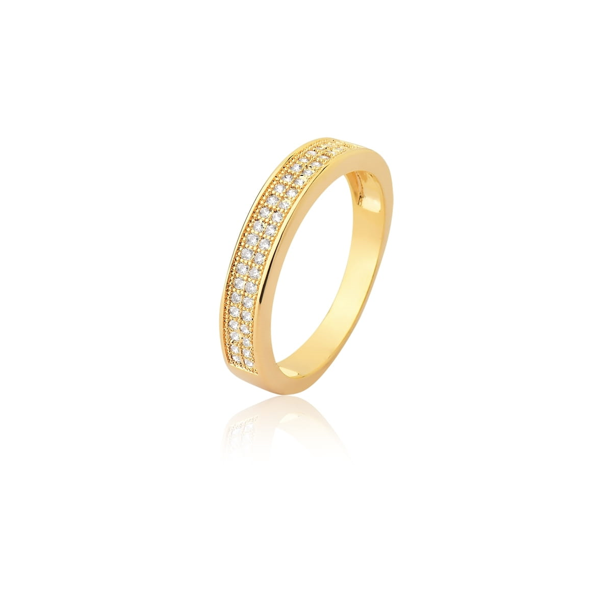 ANILLO JULIA BAÑO EN ORO