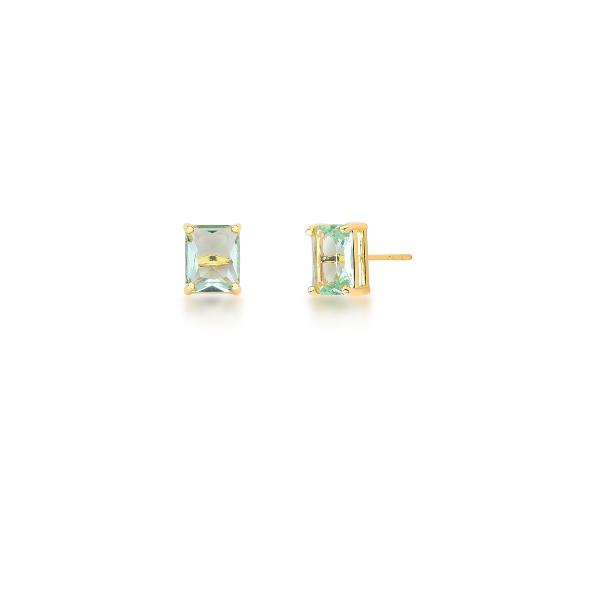 Aro rectangular con cristal Gaya