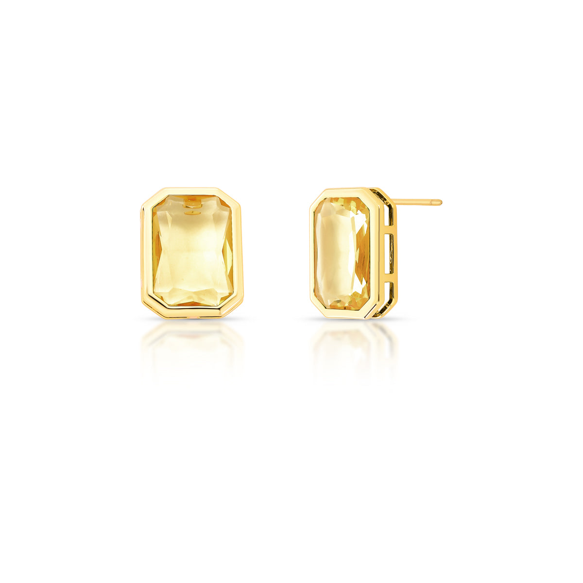 Aro con Cristal Amarillo