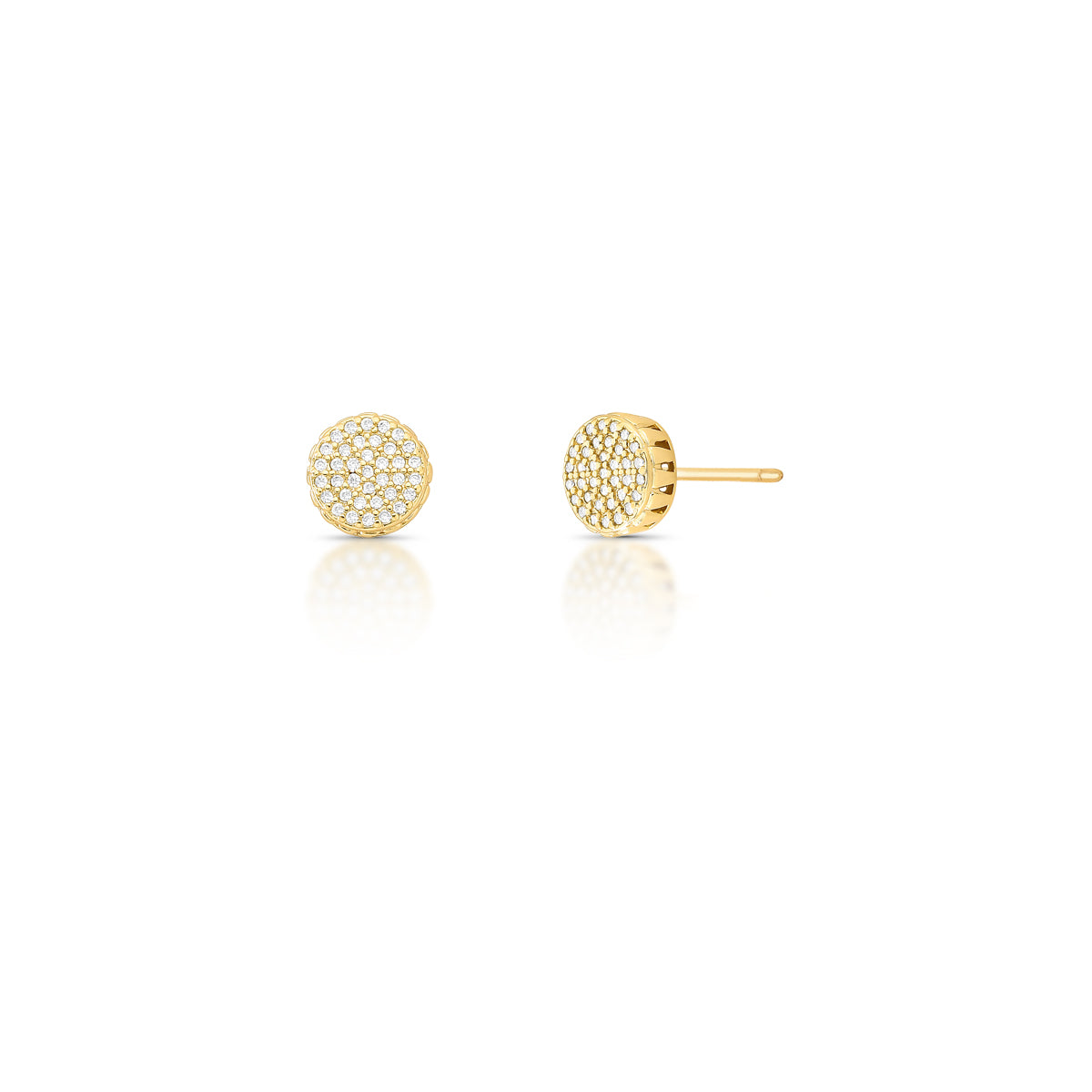 AROS EVA BAÑO EN ORO Y ZIRCONIAS